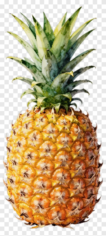 Realistic Pineapple PNG