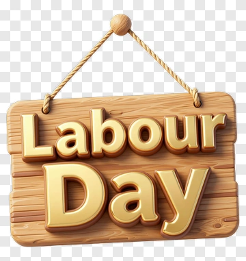 Labour Day Sign PNG