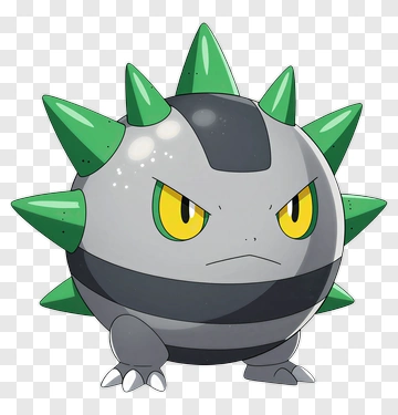 Spiky Pokemon Character PNG