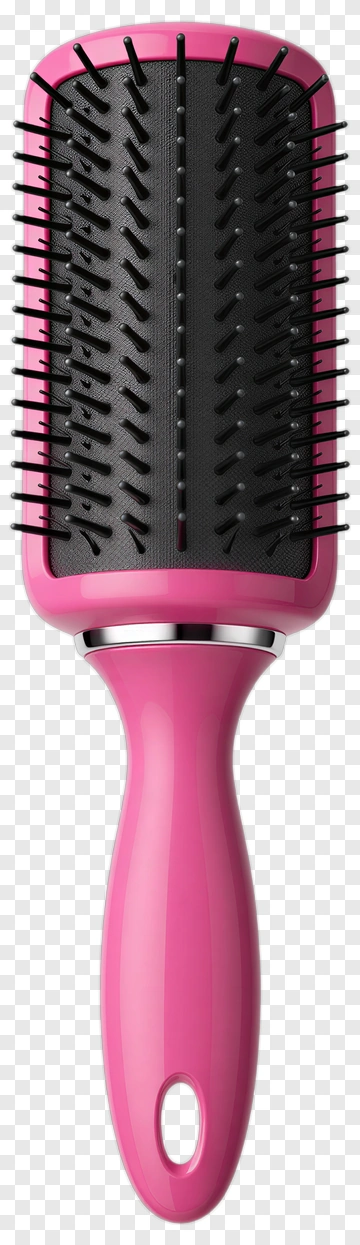 Pink Hair Brush PNG
