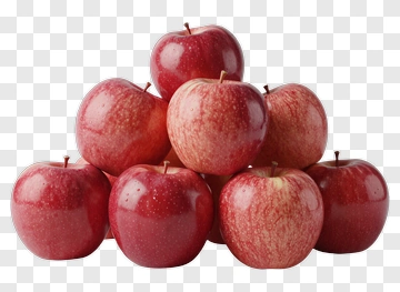Red Apples Piled Together PNG