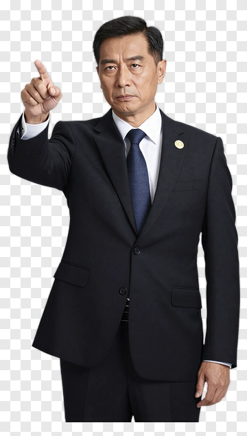 Businessman Gesturing With Authority PNG