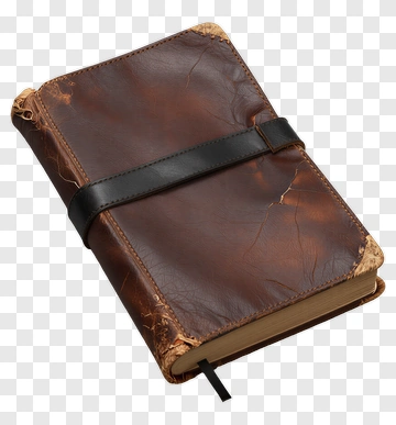 Brown Leather Journal PNG