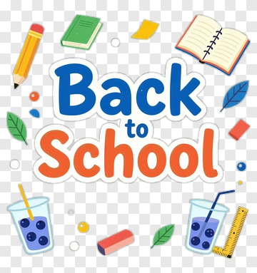 Back To School Illustration PNG