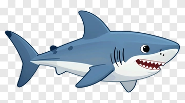 Cartoon Shark PNG