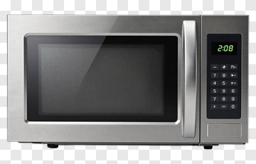 Stainless Steel Microwave Oven PNG