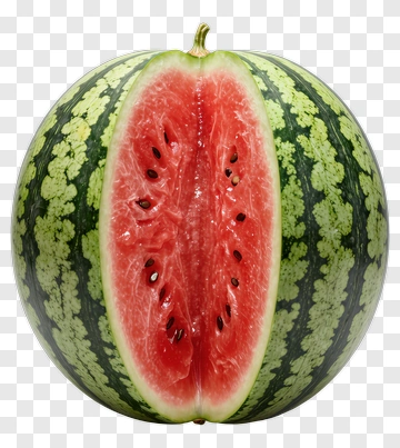 Watermelon Cut In Half PNG