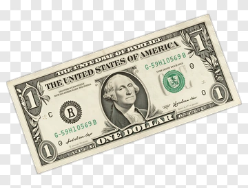 One Dollar Bill PNG