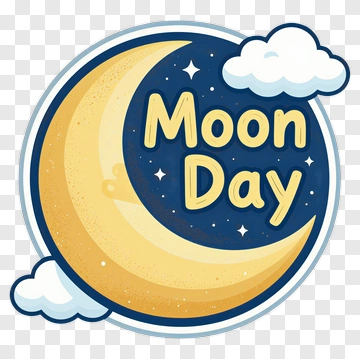 Moon Day Graphic PNG
