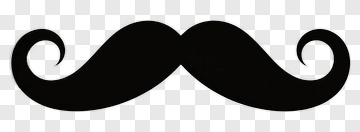 Black Mustache PNG