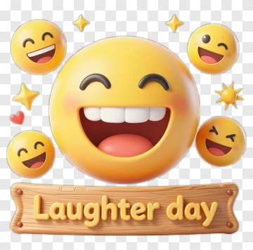 Laughter Day Emoji Celebration PNG