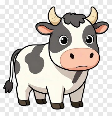 Cartoon Cow PNG