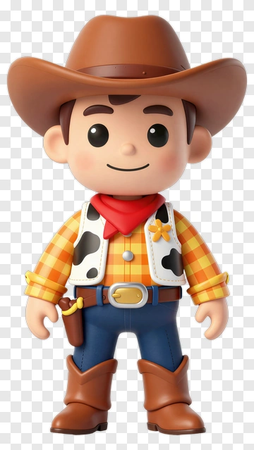 Cartoon Cowboy Character PNG