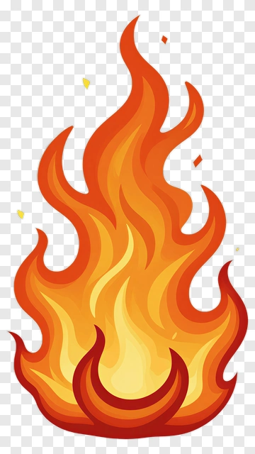 Flame Illustration PNG