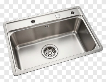 Stainless Steel Kitchen Sink PNG