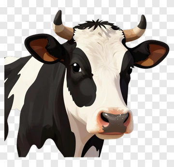 Cartoon Cow PNG
