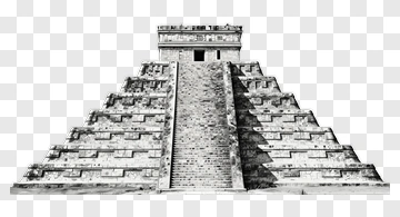 Mayan Pyramid With Stairs PNG