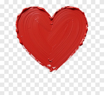Red Heart Shape PNG