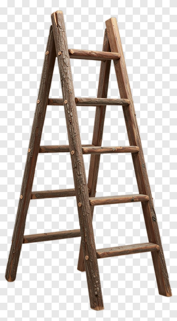 Wooden Ladder PNG