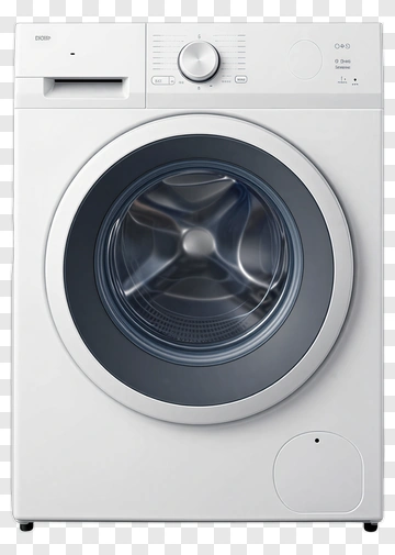 Washing Machine Front View PNG