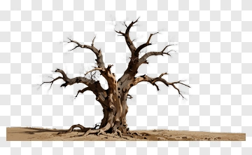 Dead Tree With Bare Branches PNG