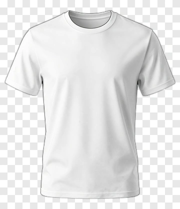 Plain White T-Shirt PNG