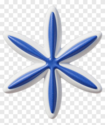 Blue Starfish Decoration PNG