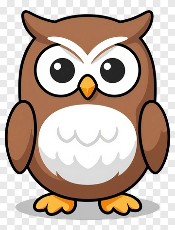 Cartoon Owl PNG