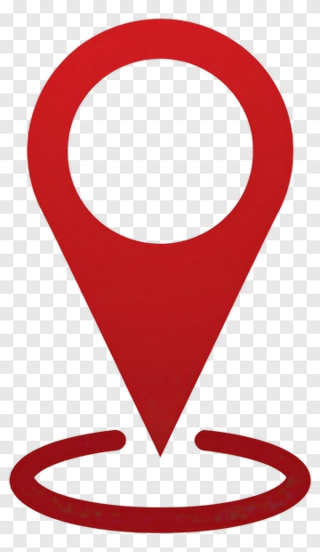 Red Location Pin Icon PNG