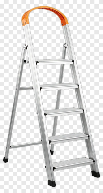 Aluminum Step Ladder PNG