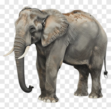 Realistic Elephant PNG