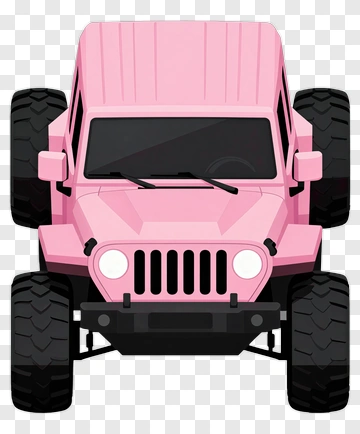Pink Off-Road Vehicle PNG