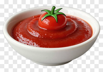 Bowl Of Tomato Ketchup PNG