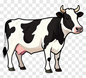 Cartoon Cow PNG