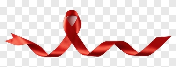 Red Awareness Ribbon PNG