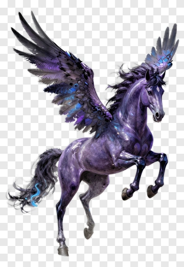 Mythical Winged Horse PNG