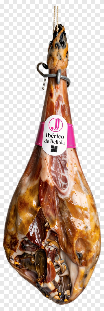 Iberico Ham With Label PNG