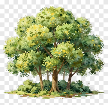 Colorful Tree PNG
