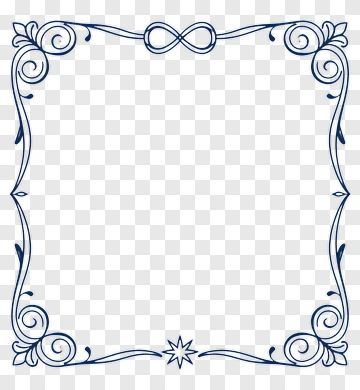 Decorative Ornate Frame PNG