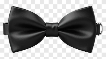 Black Bow Tie PNG