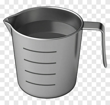 Metal Measuring Cup PNG