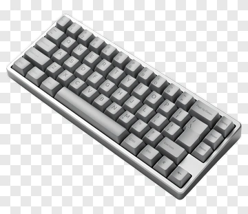Gray Mechanical Keyboard PNG