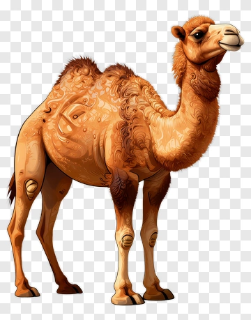 Cartoon Camel PNG