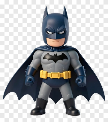 Batman Figurine In Superhero Costume PNG