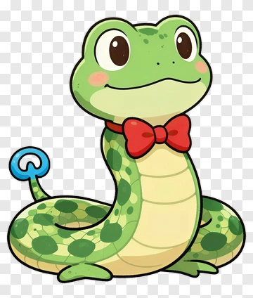 Cartoon Frog With A Bow Tie PNG