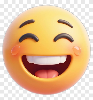 Smiling Emoji Face PNG