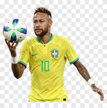 Football Player Holding A Soccer Ball PNG