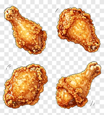 Fried Chicken Drumsticks PNG