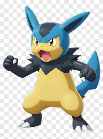 Electric Type Pokémon Character PNG