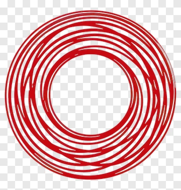 Red Circular Pattern PNG